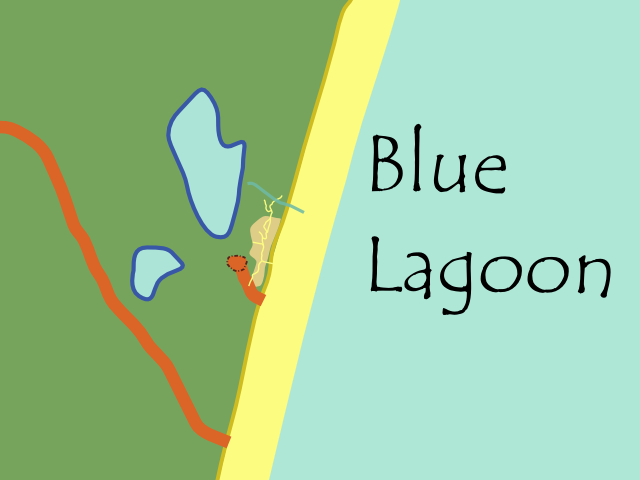 blue lagoon map